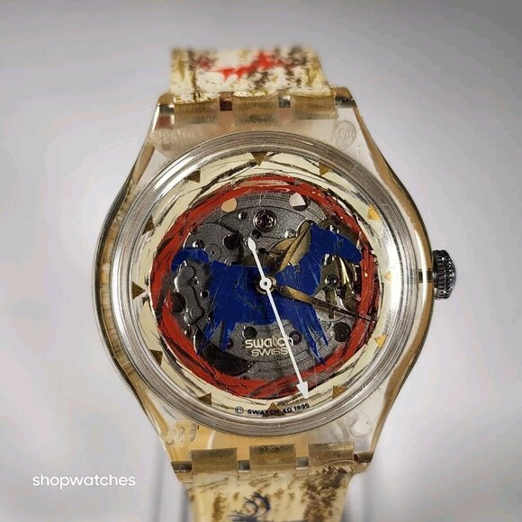 Swatch Other - Swatch‎ Vintage Rare Aniak Sak123 Automatic Swiss movement  23 Jewels EUC great